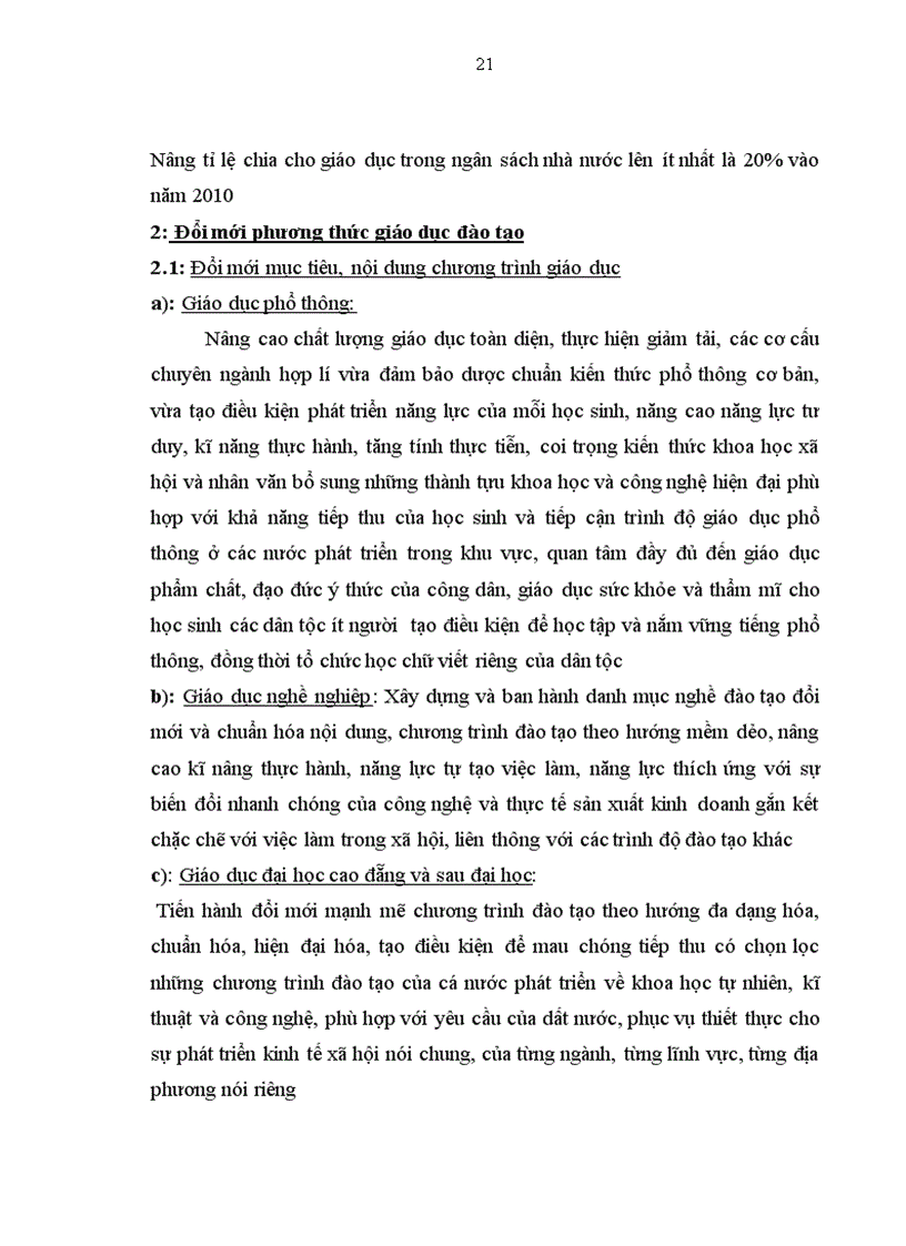 image for page Phát triển giáo dục và đào tạo ở việt nam trong quá trình hội nhập quốc tế