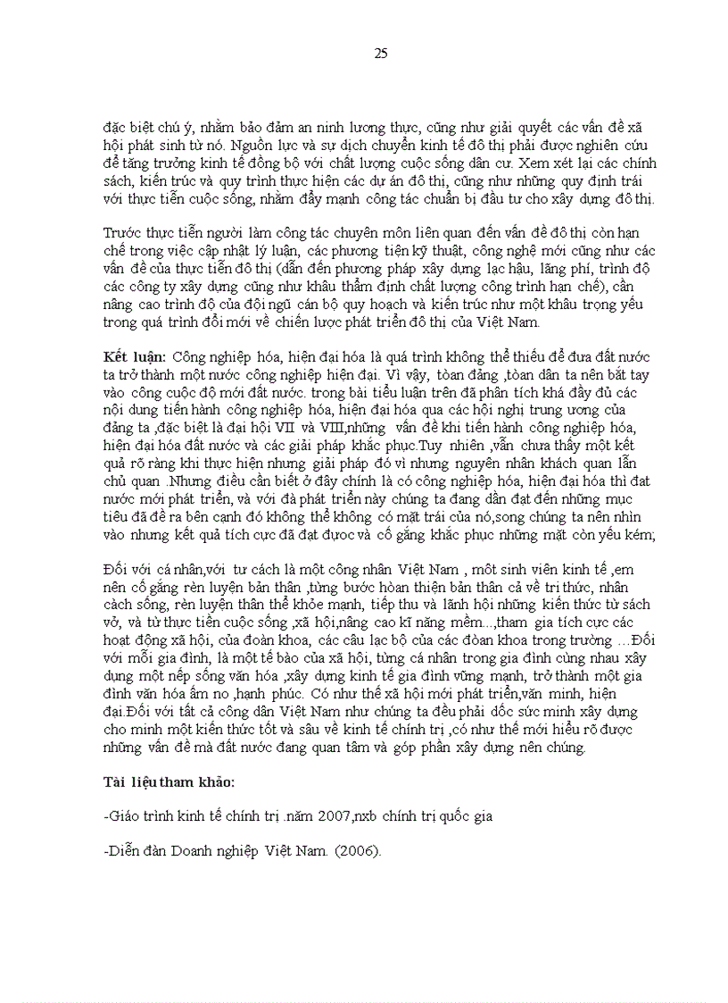 image for page Thành tựu đạt được những khó khăn trong quá trình công nghiệp hóa hiện đai hóa