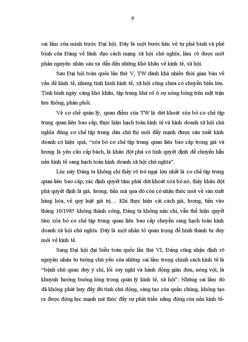 image for page Quá trình hình thành tư duy kinh tế thị trường của đảng và nhà nước ta