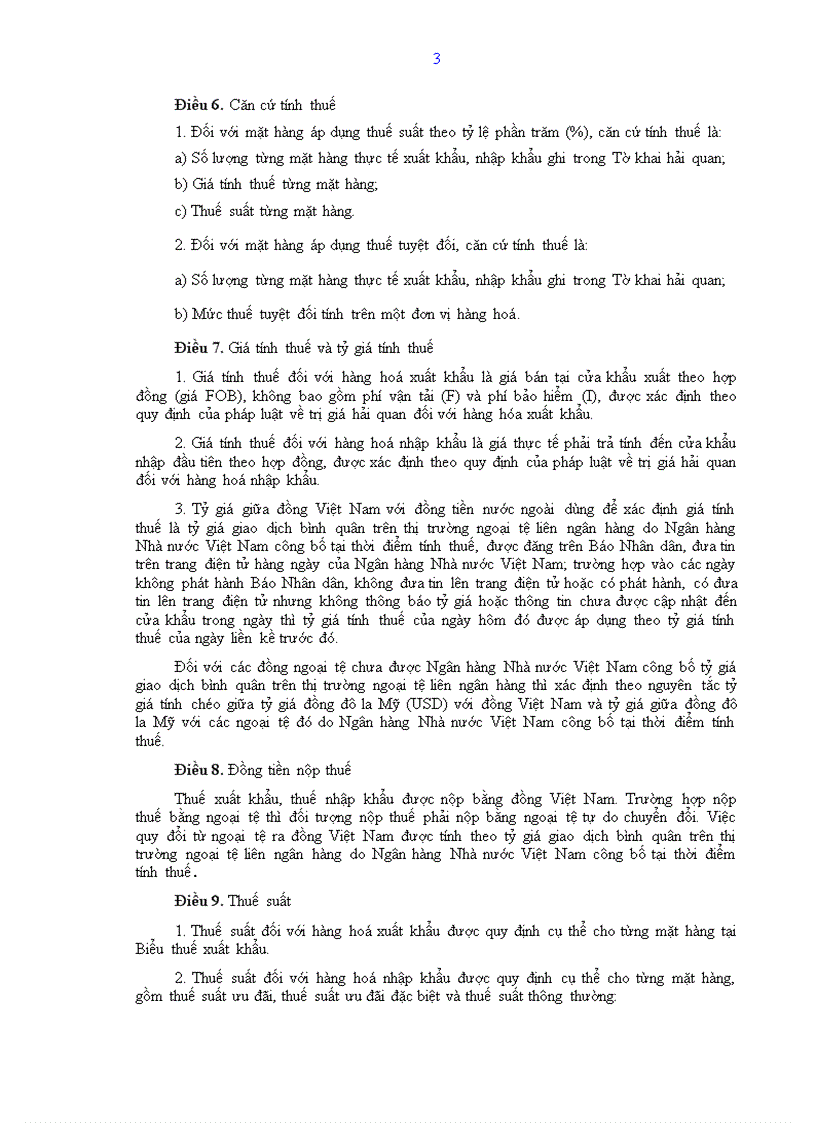 image for page Những vấn đề về thuế