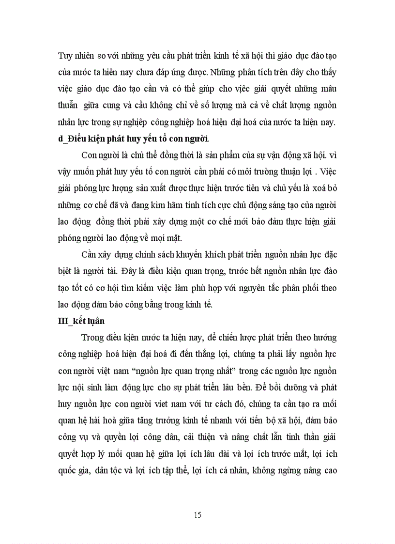image for page Giáo dục đào tạo nguồn nhân lực trong sự nghiệp công nghiệp hoá hiện đại hoá ở nước ta