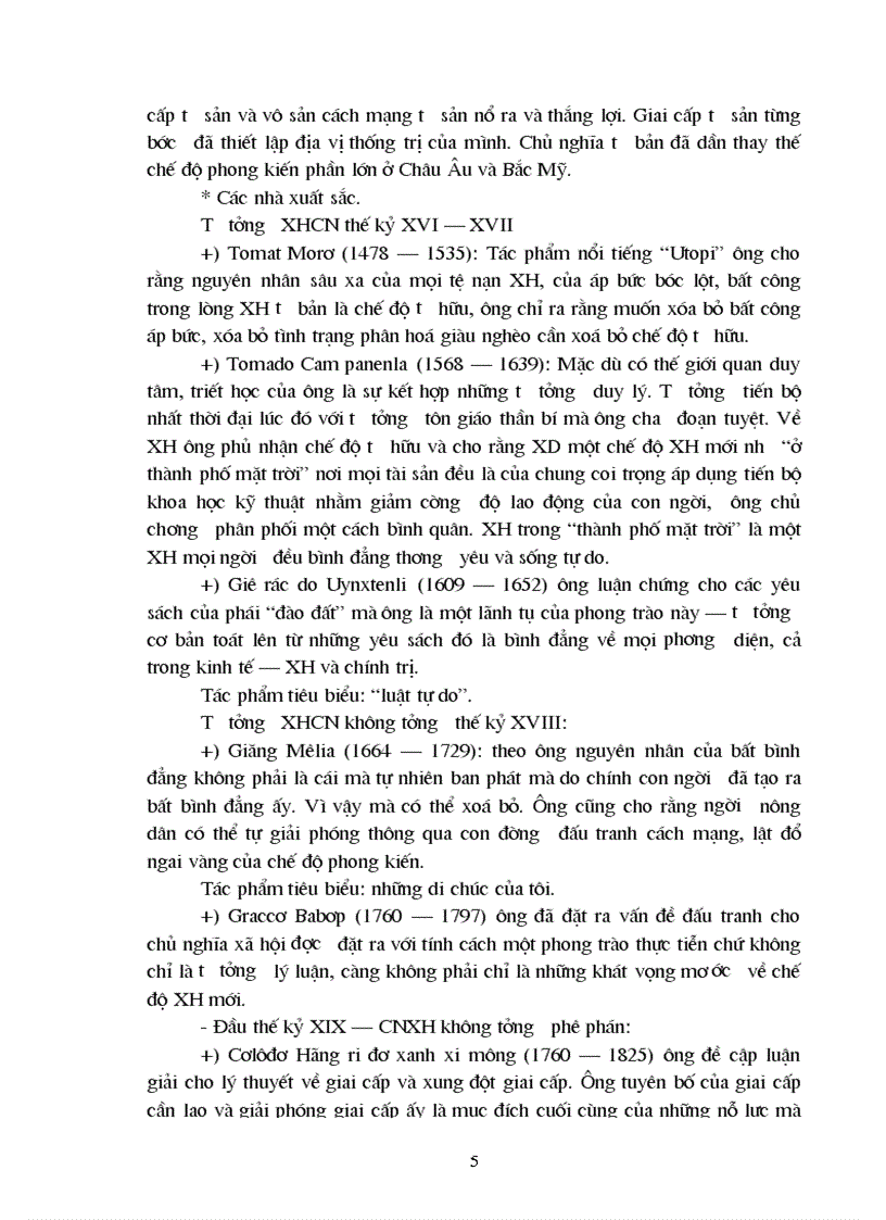 image for page Đề cương chủ nghĩa xã hội khoa học