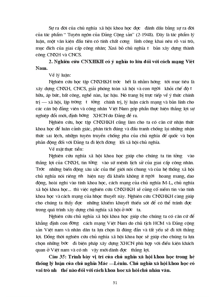 image for page Đề cương chủ nghĩa xã hội khoa học