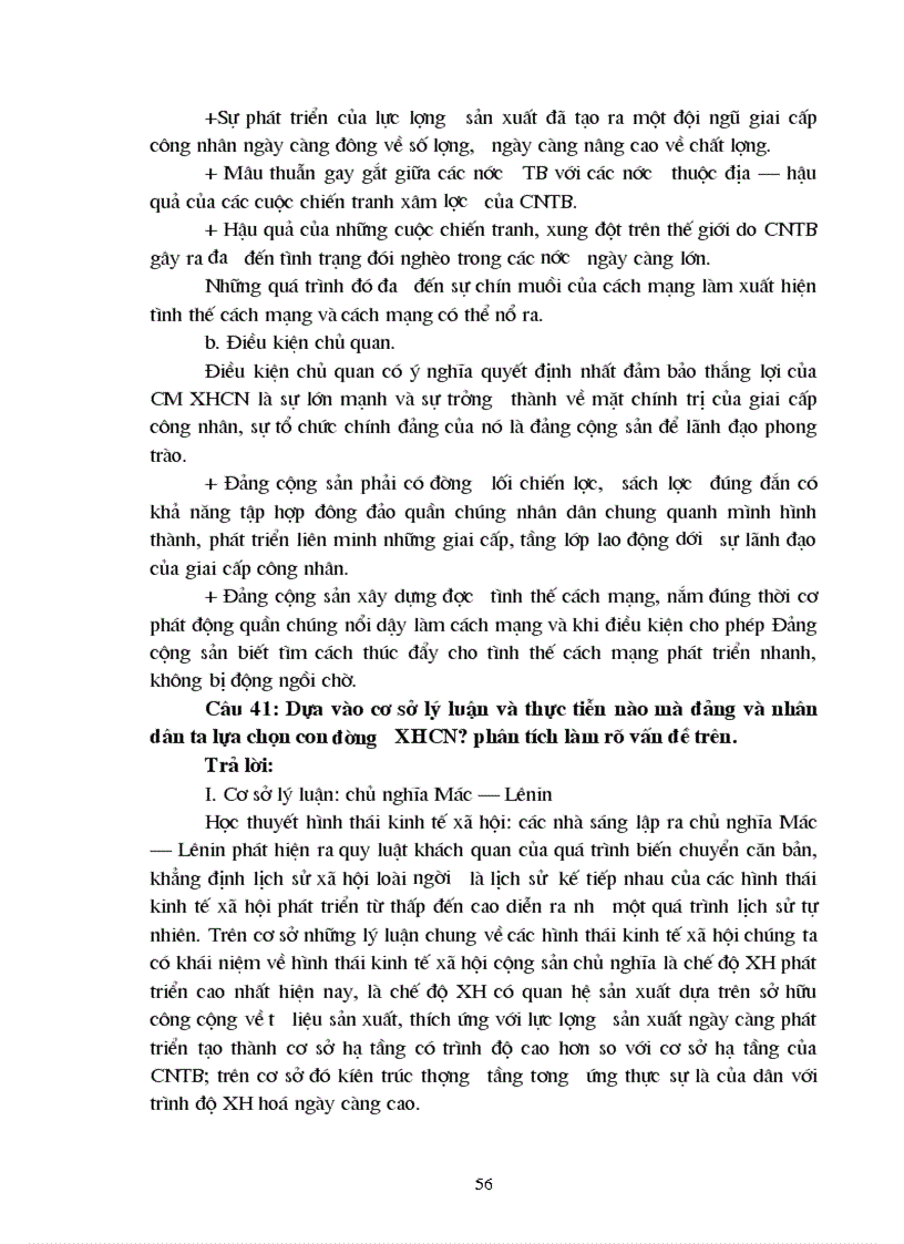 image for page Đề cương chủ nghĩa xã hội khoa học