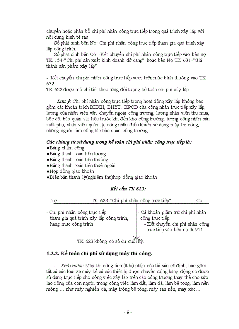 image for page Kế toán tập hợp chi phí và tính giá thành sản phẩm tại công ty xây lắp Cửu Long