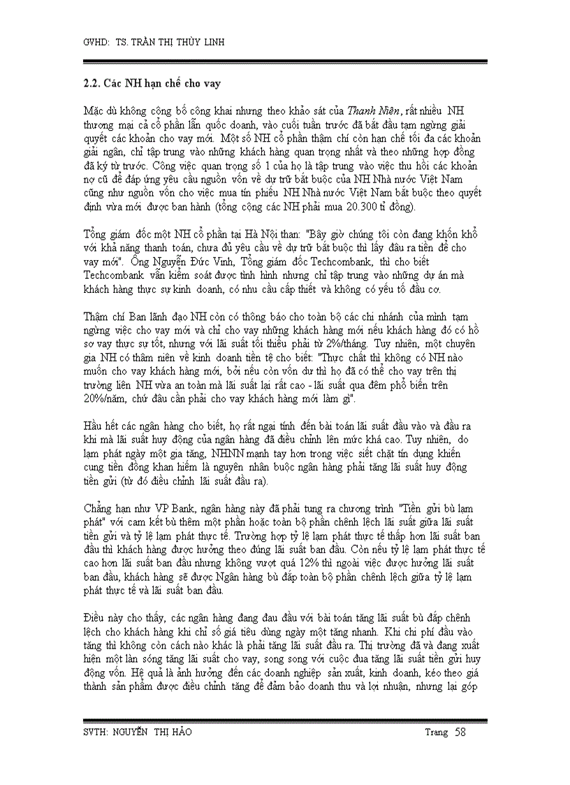 image for page Hoạt động của hệ thống NHTM của Việt Nam