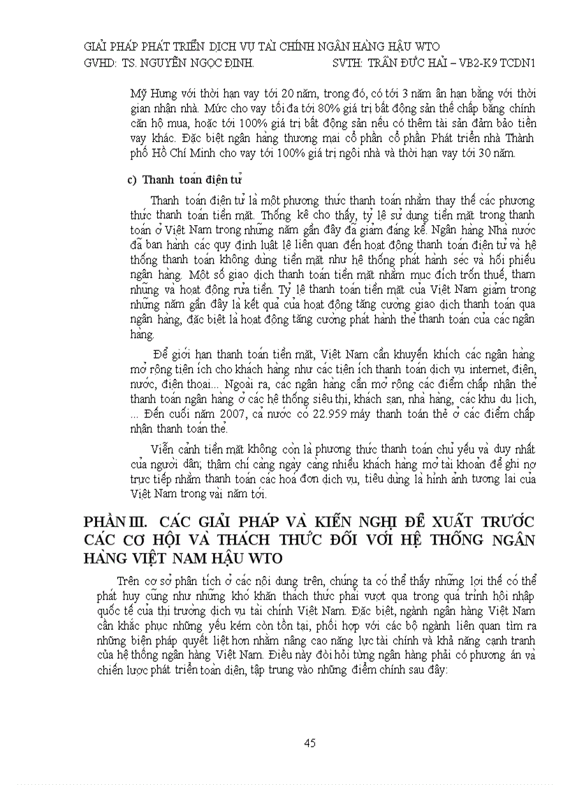 image for page Ảnh hưởng của các cam kết hội nhập đến lĩnh vực tài chính ngân hàng những thách thức và cơ hội phát triển đối với hệ thống ngân hàng việt nam hậu wto