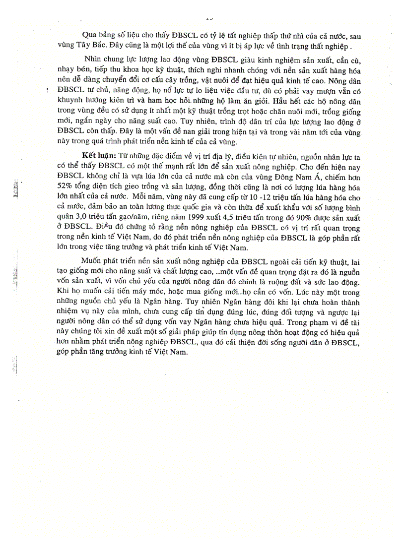 image for page Giải pháp nâng cao hiệu quả tín dụng nông thôn khu vực đồng bằng sông Cửu Long