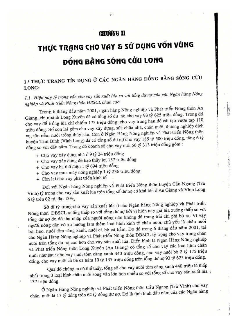 image for page Giải pháp nâng cao hiệu quả tín dụng nông thôn khu vực đồng bằng sông Cửu Long