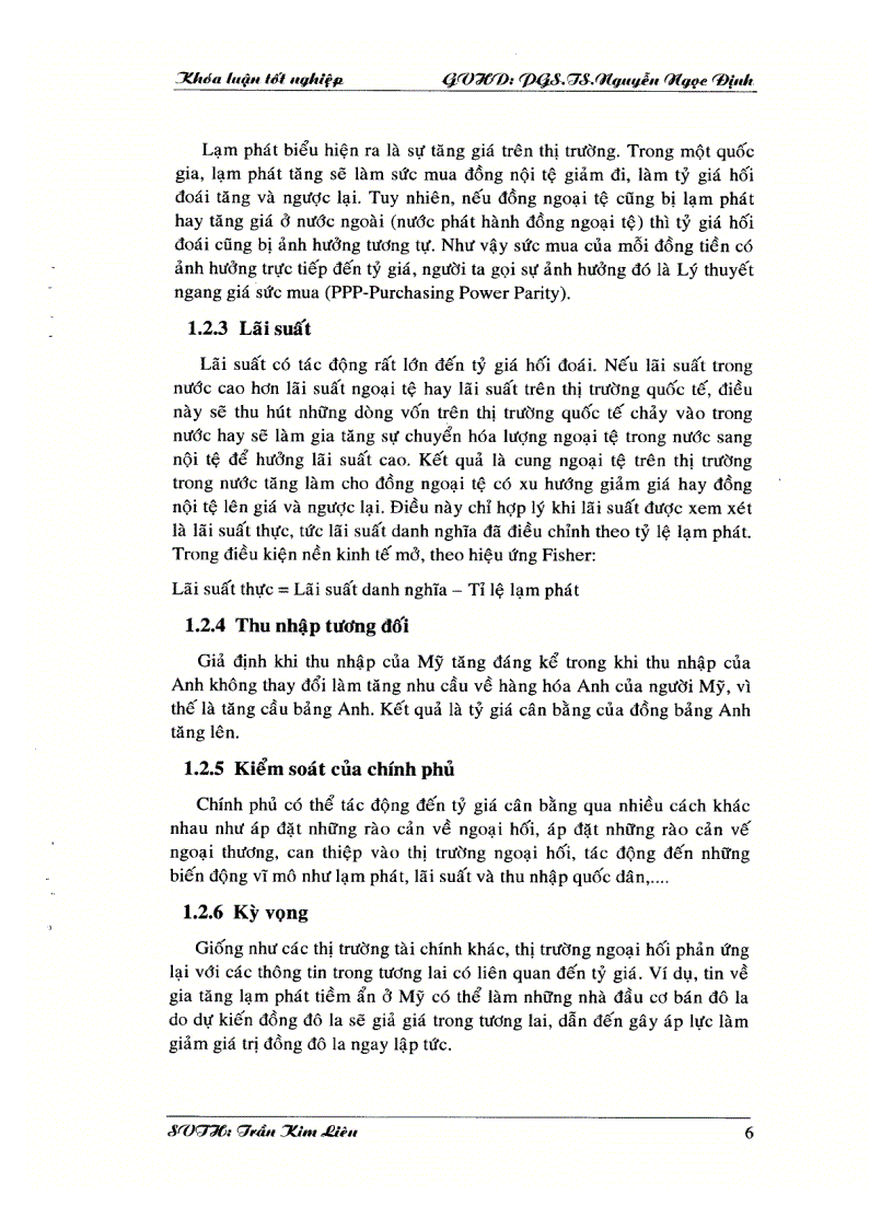 image for page Tỷ giá hối đoái và tác động của tỷ giá hối đoái đến cán cân thanh toán