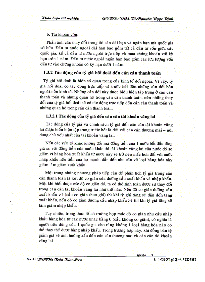 image for page Tỷ giá hối đoái và tác động của tỷ giá hối đoái đến cán cân thanh toán