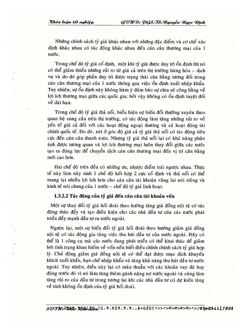 image for page Tỷ giá hối đoái và tác động của tỷ giá hối đoái đến cán cân thanh toán