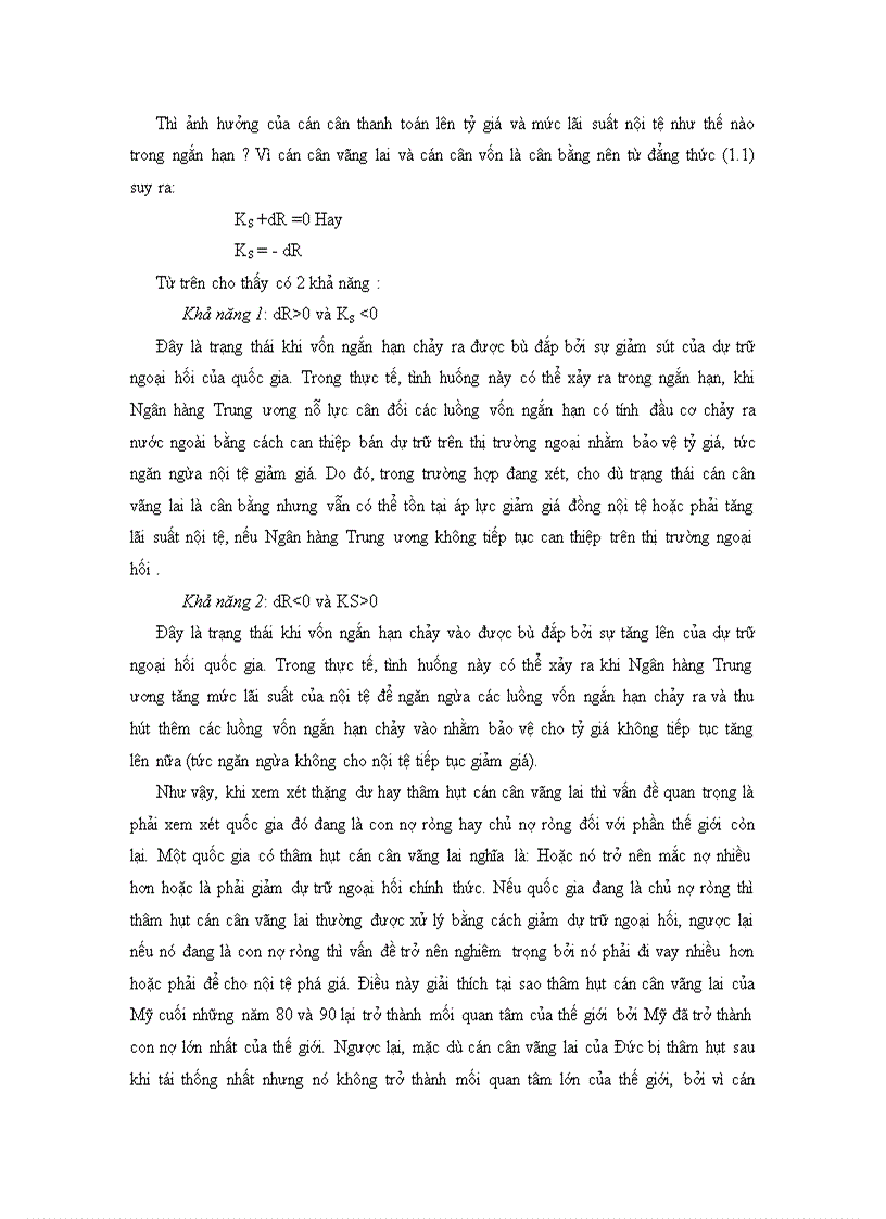 image for page Xu hướng cán cân vãng lai việt nam hậu khủng hoảng tài chính toàn cầu