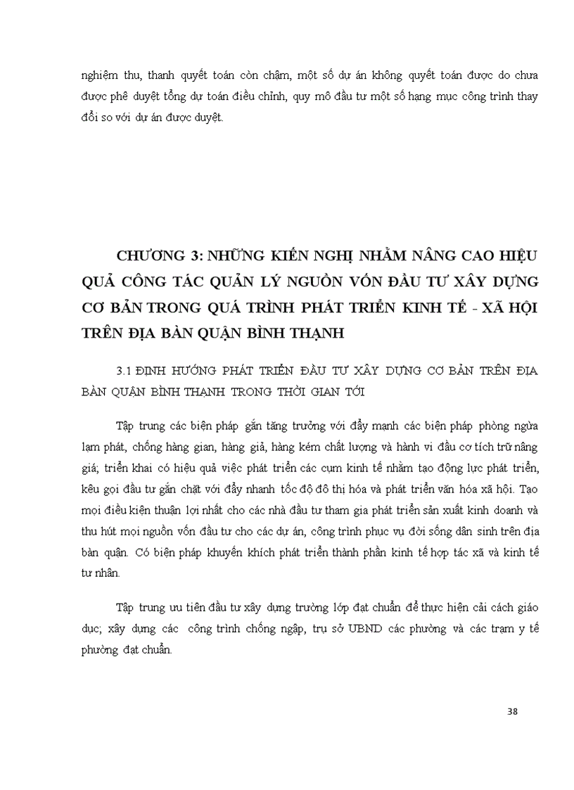 image for page Thực trạng công tác quản lý nguốn vốn đầu tư xây dựng cơ bản trên địa bàn quận bình thạnh