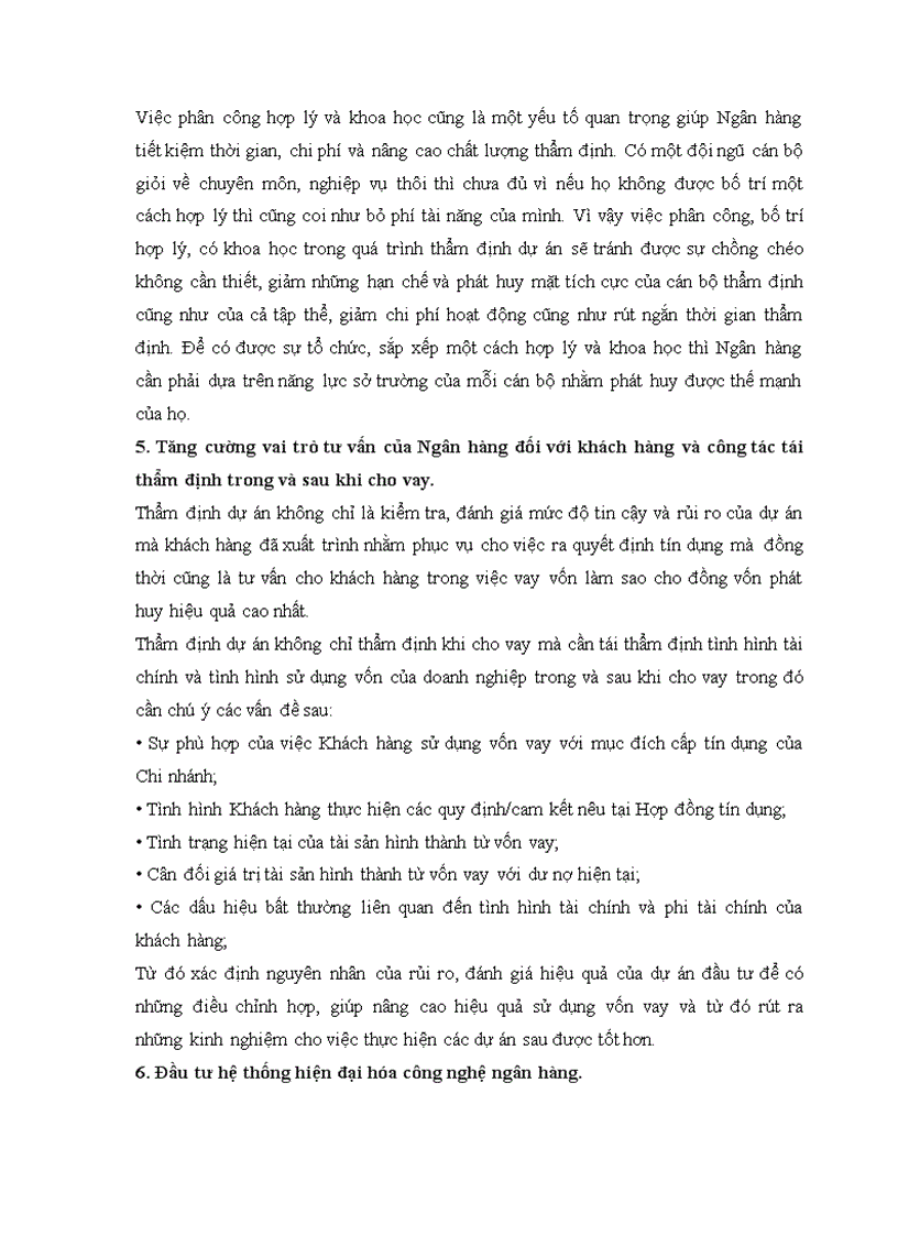 image for page Giải pháp nâng cao chất lượng thẩm định trong hoạt động cho vay trung và dài hạn tại ngân hàng phương đông chi nhánh chợ lớn
