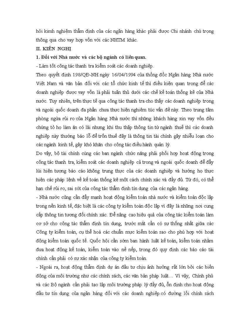image for page Giải pháp nâng cao chất lượng thẩm định trong hoạt động cho vay trung và dài hạn tại ngân hàng phương đông chi nhánh chợ lớn