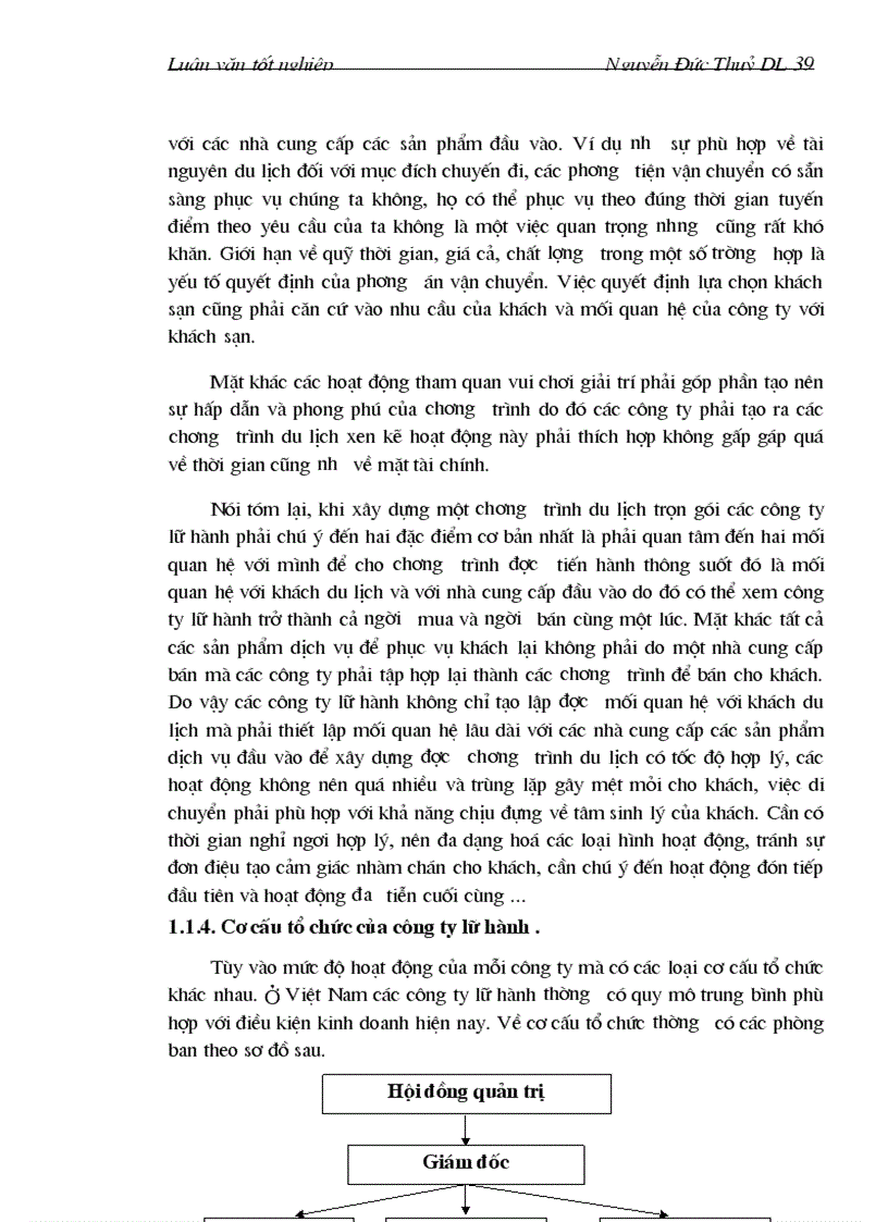 image for page Quan hệ với các nhà cung cấp ở Hà Nội của công ty điều hành hướng dẫn du lịch Vinatour thực trạng và giải pháp 1