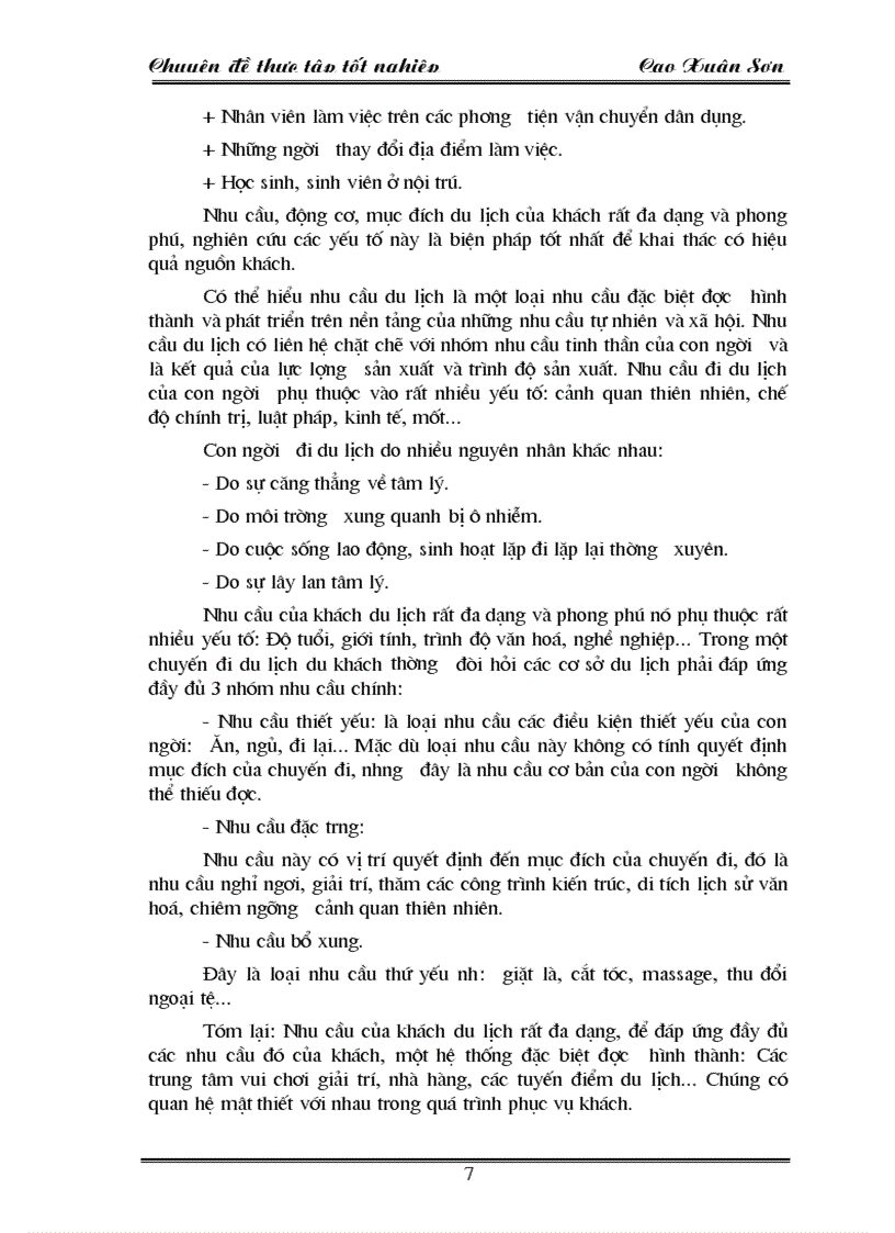 image for page Khách hàng và các biện pháp thu hút khách hàng ở khách sạn Điện Lự