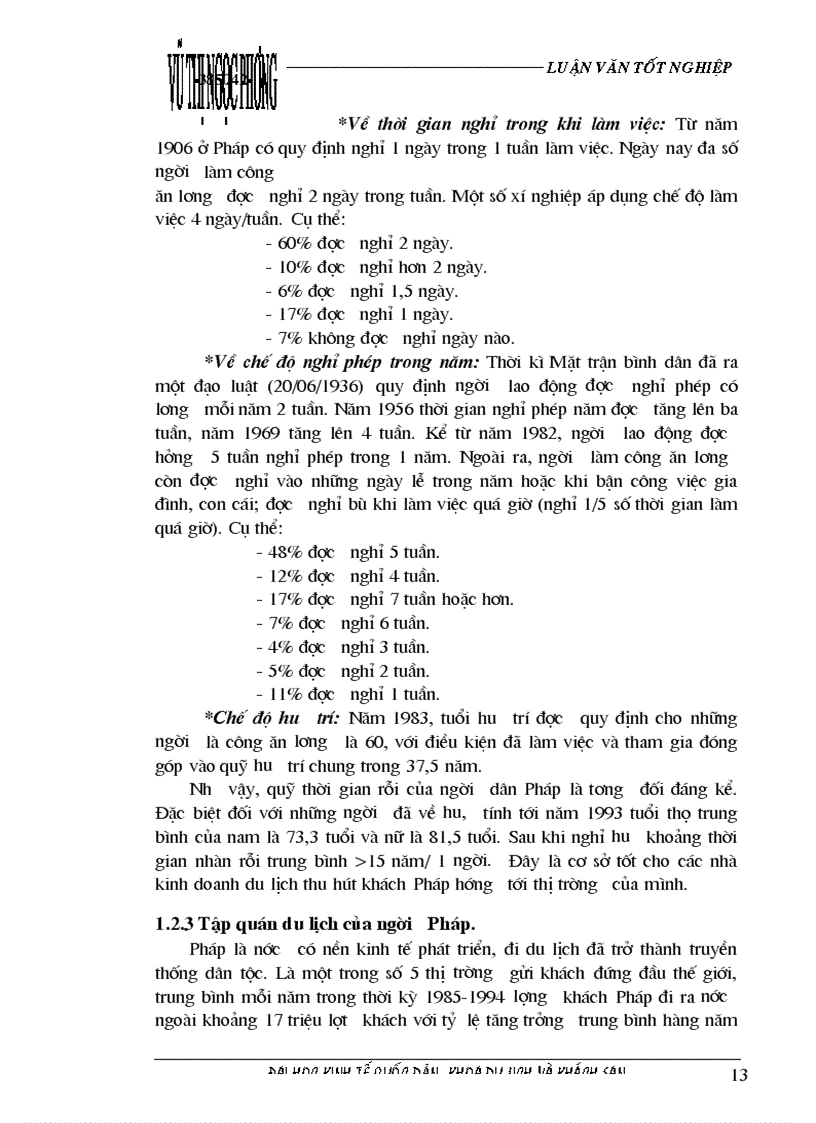 image for page Các giải pháp nhằm duy trì và mở rộng thị trường khách du lịch là người Pháp