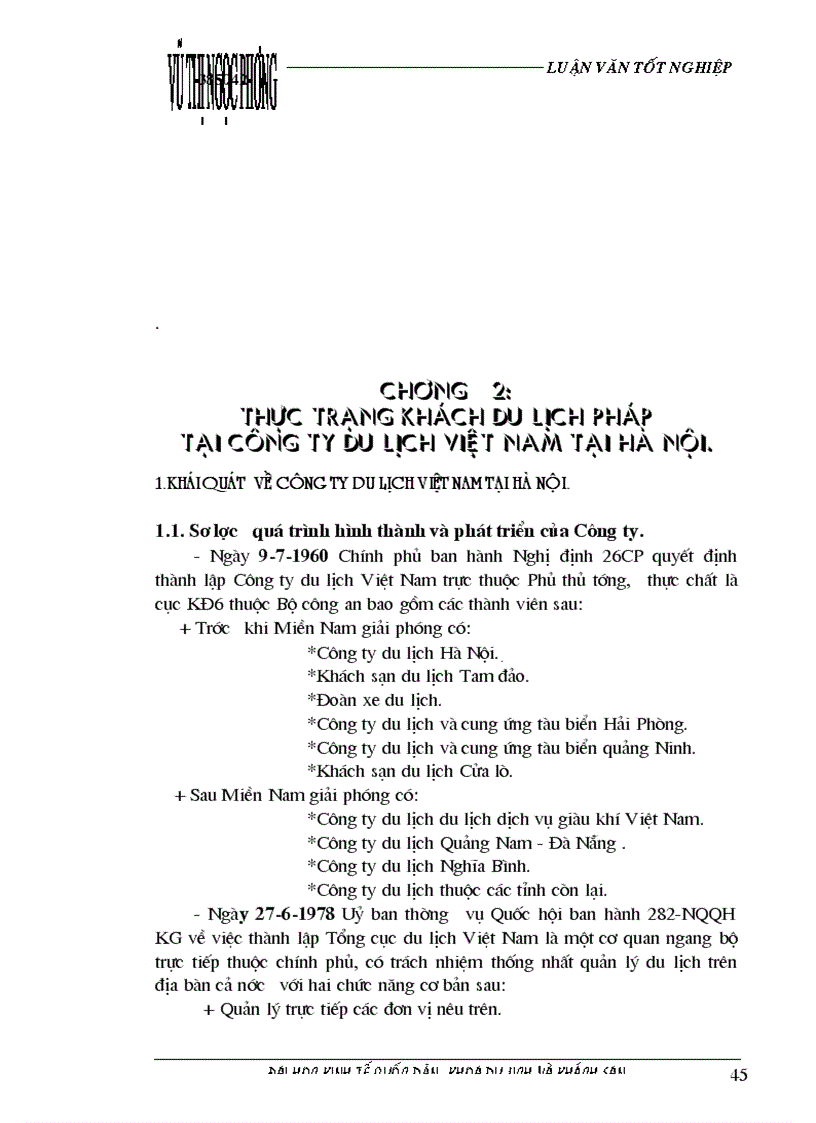 image for page Các giải pháp nhằm duy trì và mở rộng thị trường khách du lịch là người Pháp