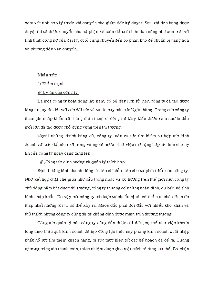 image for page Phân tích tình hình nhập khẩu v phn phối sản phẩm của c ty tnhh sx tm xnk may mắn và những giải pháp gia tăng hiệu quả kinh doanh của công ty