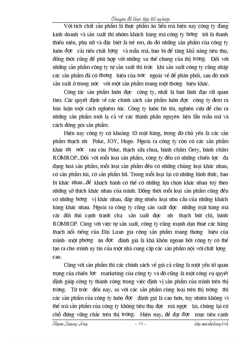 image for page Chương trình nghiên cứu nhằm đánh giá sự nhận biết của người tiêu dùng đối vơi các sản phẩm thạch rau câu Poke