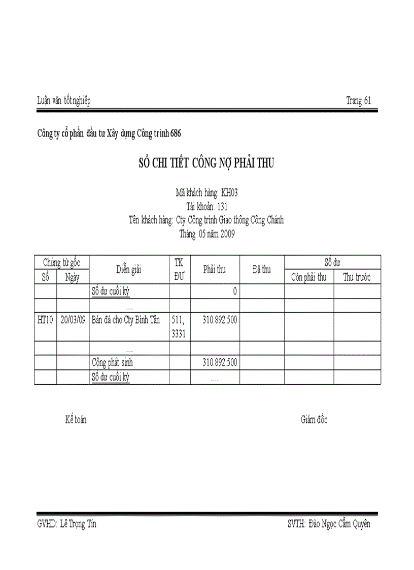 image for page Thực trạng kế toán vốn bằng tiền và các khoản phải thu khách hàng tại công ty cổ phần đầu tư xây dựng công trình 686