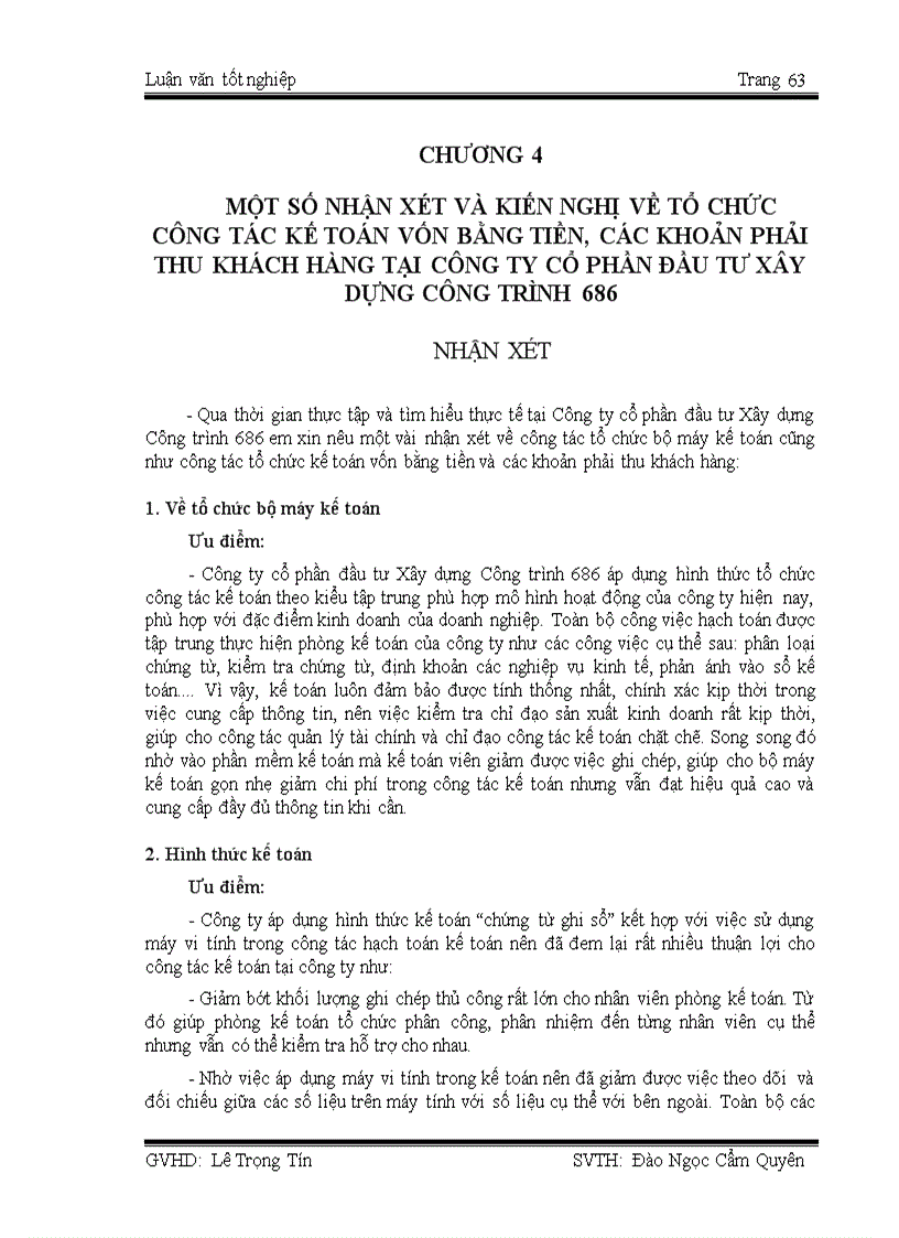 image for page Thực trạng kế toán vốn bằng tiền và các khoản phải thu khách hàng tại công ty cổ phần đầu tư xây dựng công trình 686