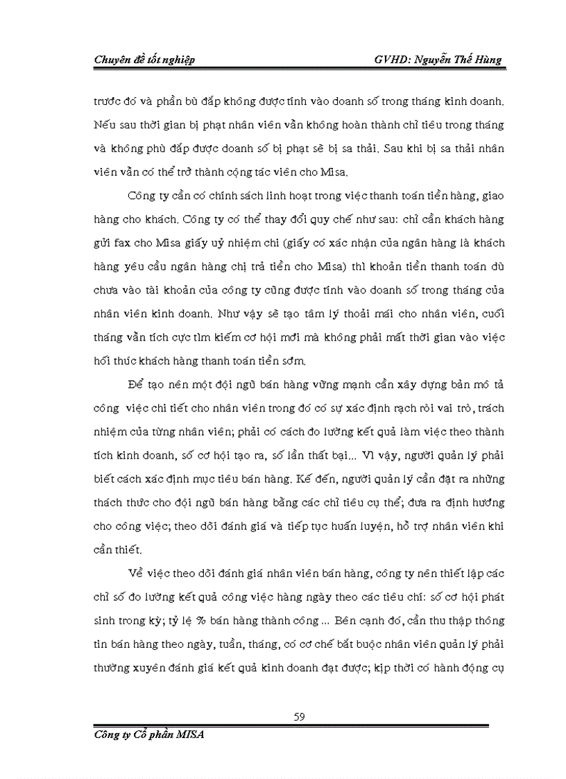image for page Một số giải pháp nhằm hoàn thiện công tác quản trị lực lượng bán hàng tại Trung tâm kinh doanh doanh nghiệp của Công ty Cổ phần Misa chi nhánh Thành phố Hồ Chí Minh