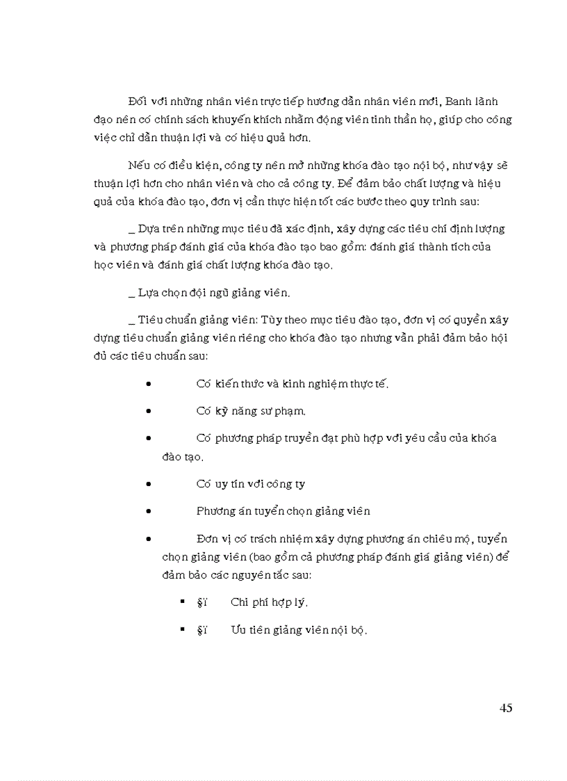 image for page Thực trạng hoạt động tuyển dụng đào tạo và phát triển nhân viên tại công ty