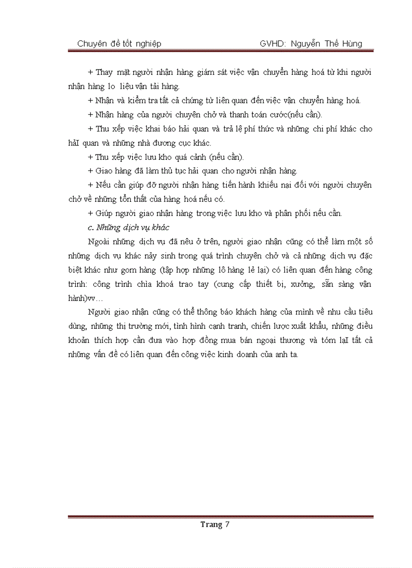 image for page Các giải pháp hoàn thiện dịch vụ giao nhận hàng hóa xuất nhập khẩu bằng đường biển của công ty Vietrans Sai Gon