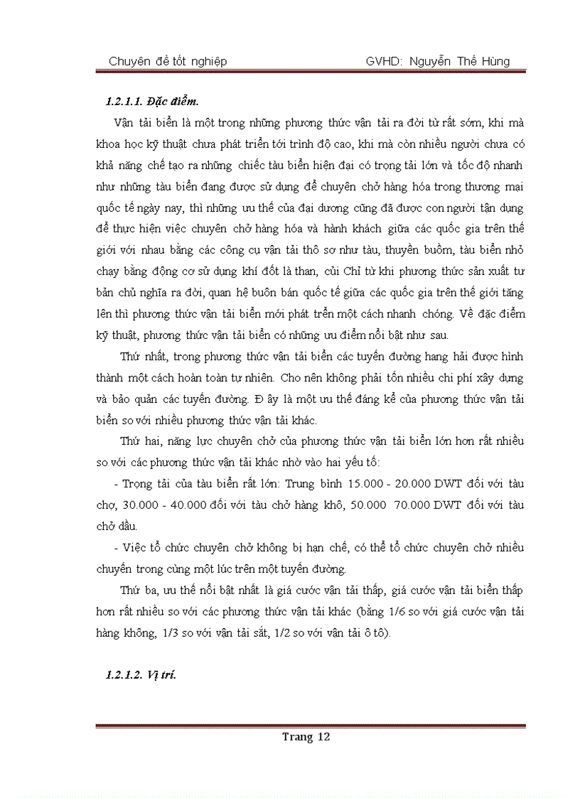 image for page Các giải pháp hoàn thiện dịch vụ giao nhận hàng hóa xuất nhập khẩu bằng đường biển của công ty Vietrans Sai Gon