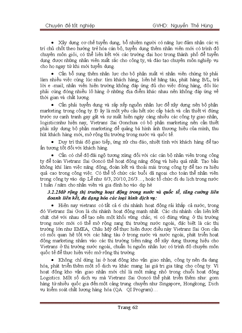 image for page Các giải pháp hoàn thiện dịch vụ giao nhận hàng hóa xuất nhập khẩu bằng đường biển của công ty Vietrans Sai Gon