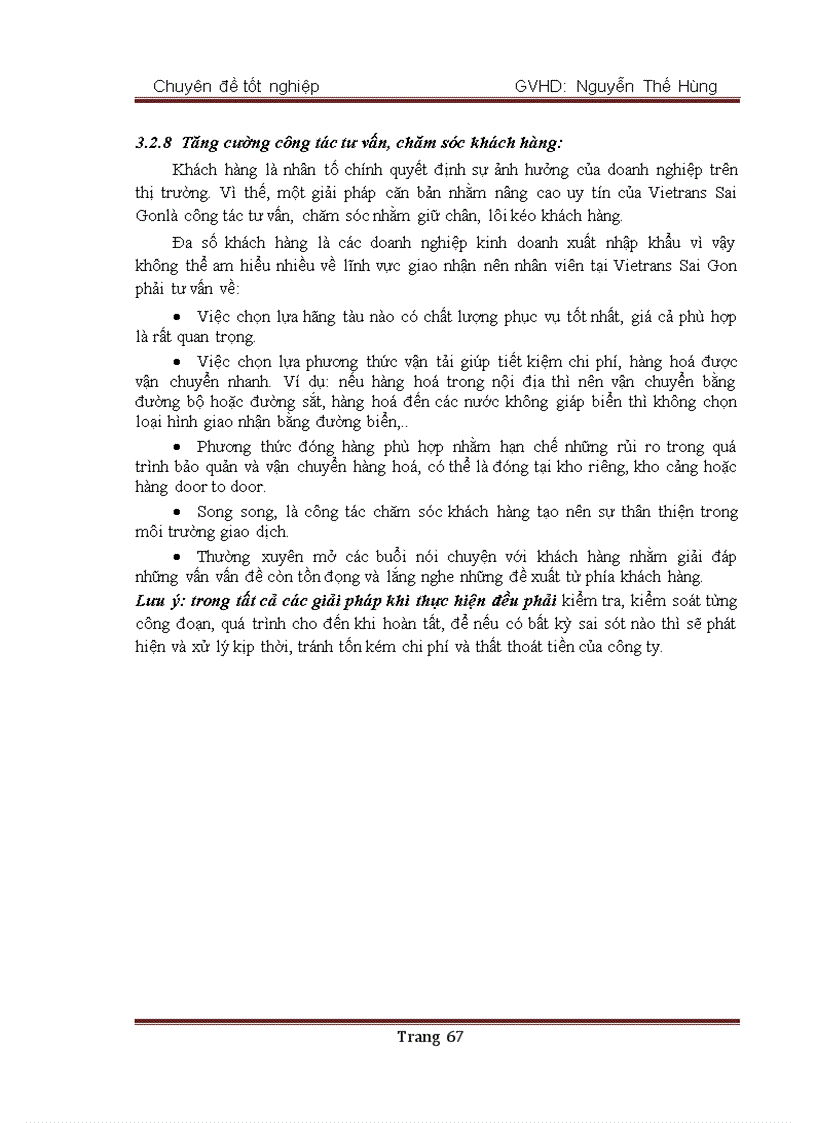 image for page Các giải pháp hoàn thiện dịch vụ giao nhận hàng hóa xuất nhập khẩu bằng đường biển của công ty Vietrans Sai Gon