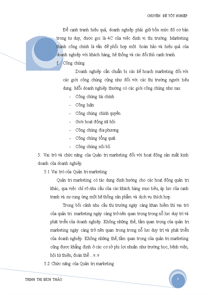 image for page Một số giải pháp hoàn thiện hoạt động quản trị marketing nhằm mở rộng thị trường miền nam tại công ty sendi mahir việt nam