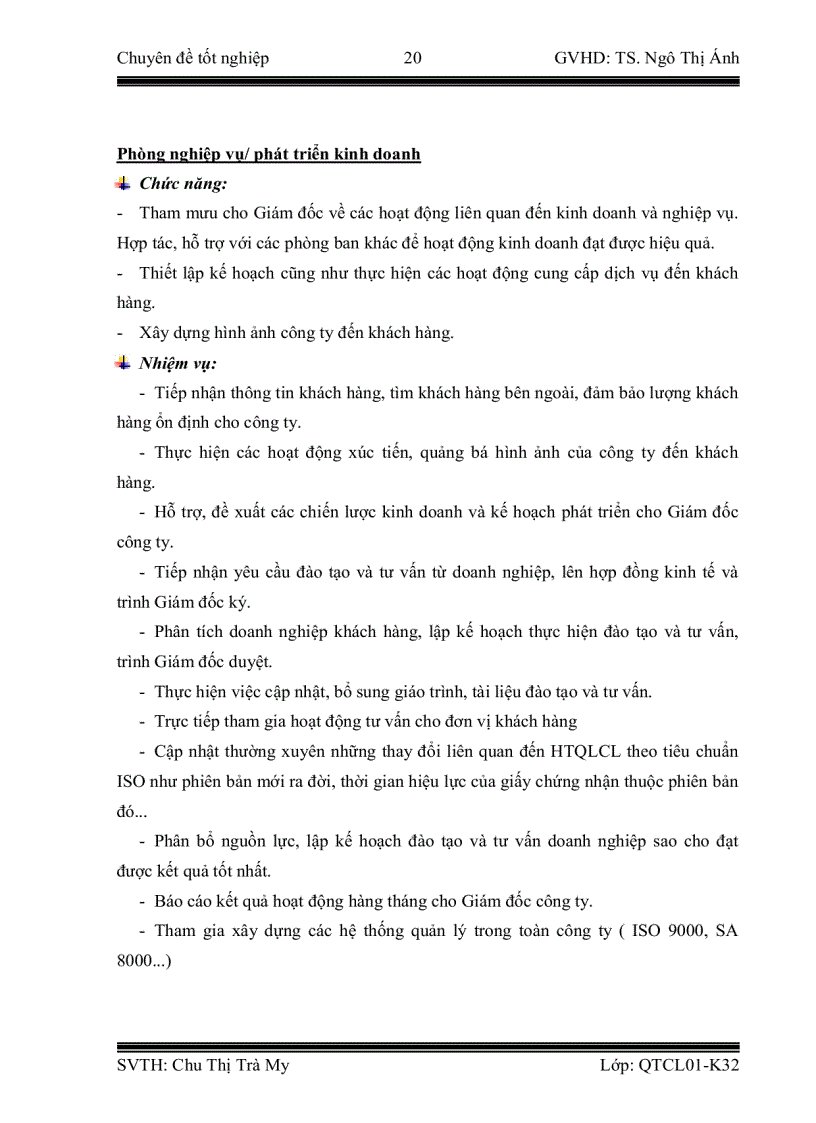 image for page Hoàn thiện quy trình đào tạo và tư vấn theo hệ thống quản lý chất lượng theo tiêu chuẩn ISO 9001 2008 tại Công ty trách nhiệm hữu hạn Đào tạo và Tư vấn Quản lý chất lượng Tân Hưng 1