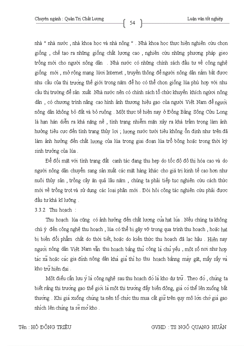 image for page Một số ý kiến nhằm nâng cao chất lượng gạo xuất khẩu tại Tổng công ty lương thực miền Nam