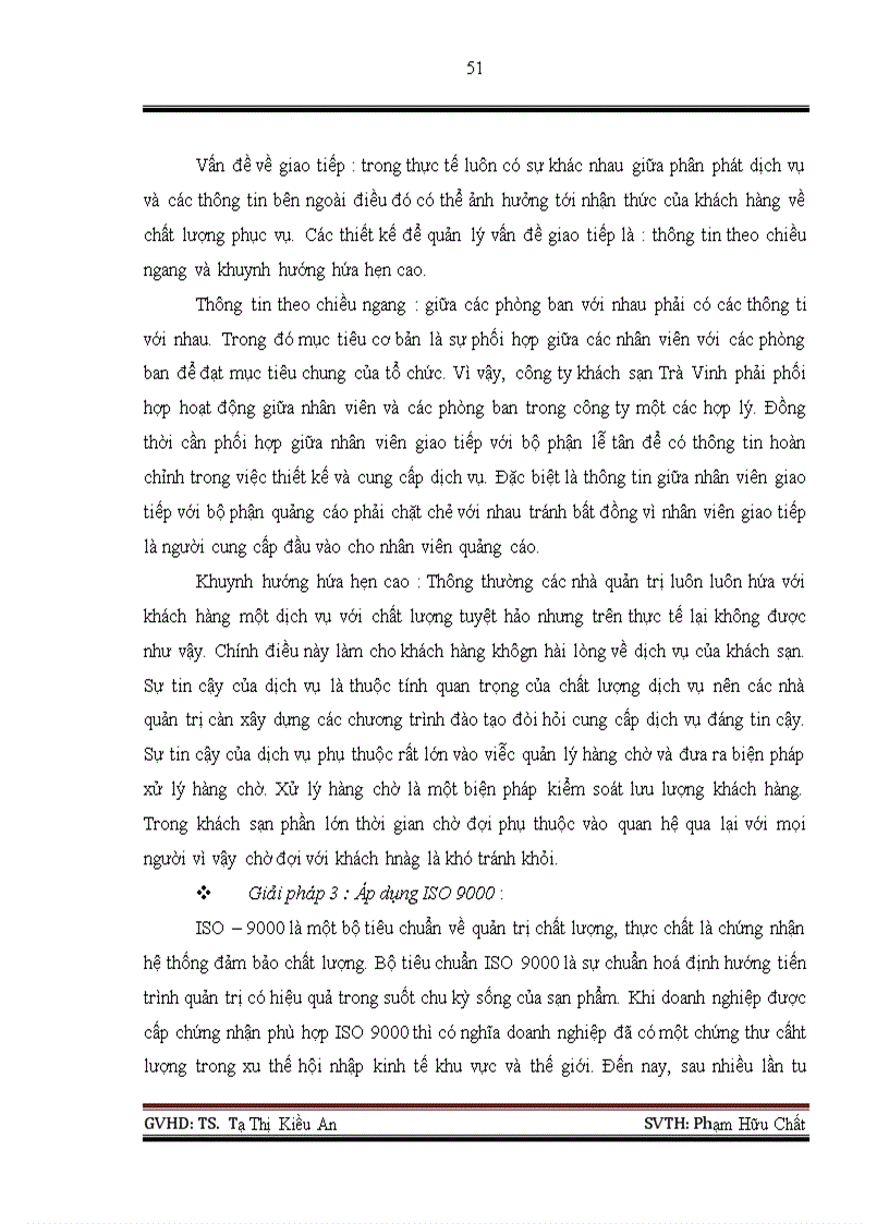 image for page Các giải pháp nhằm nâng cao chất lượng dịch vụ tại công ty TNHH TRÀ VINH