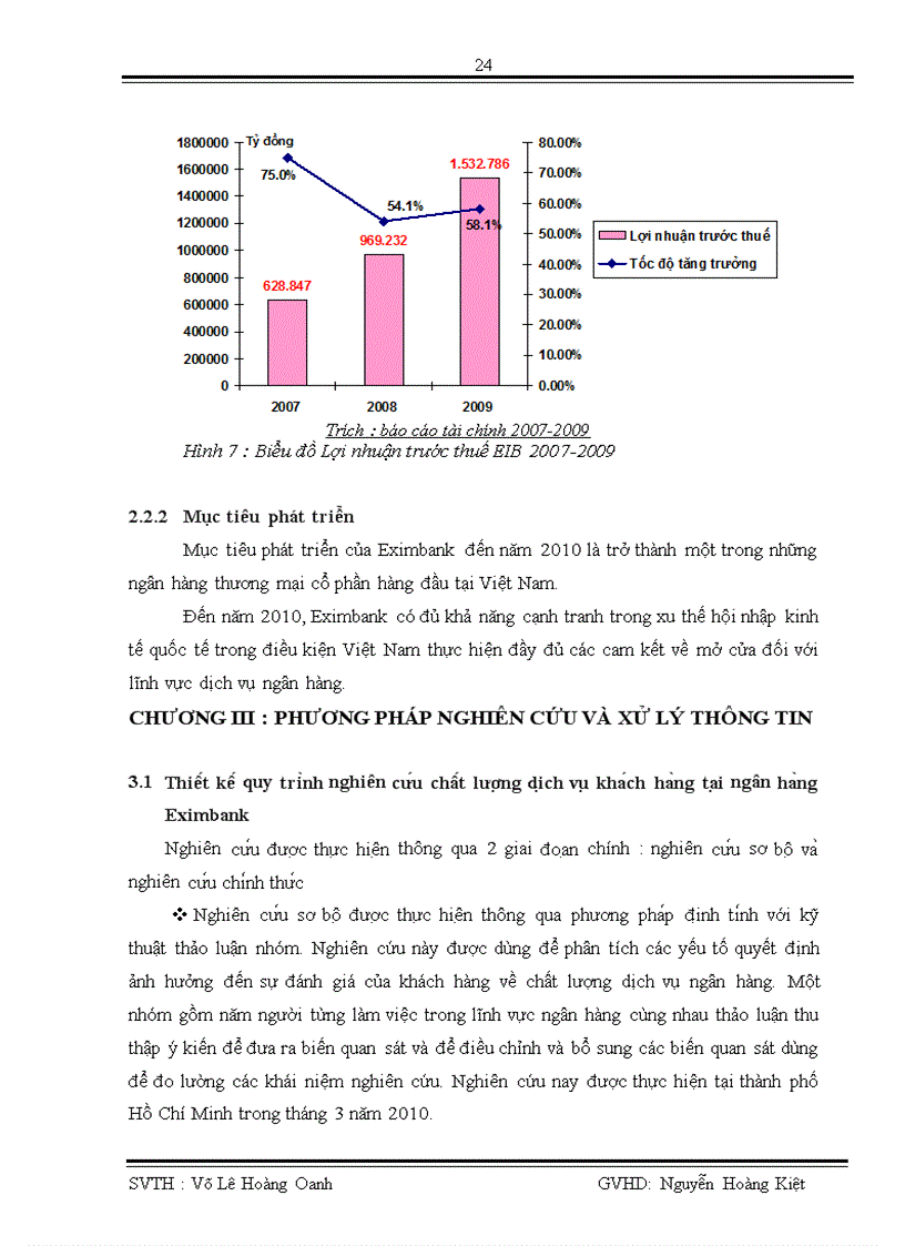image for page Đo lường mức độ thỏa mãn của khách hàng đối với chất lượng dịch vụ khách hàng cá nhân tại ngân hàng Eximbank trong quý I năm 2010 1