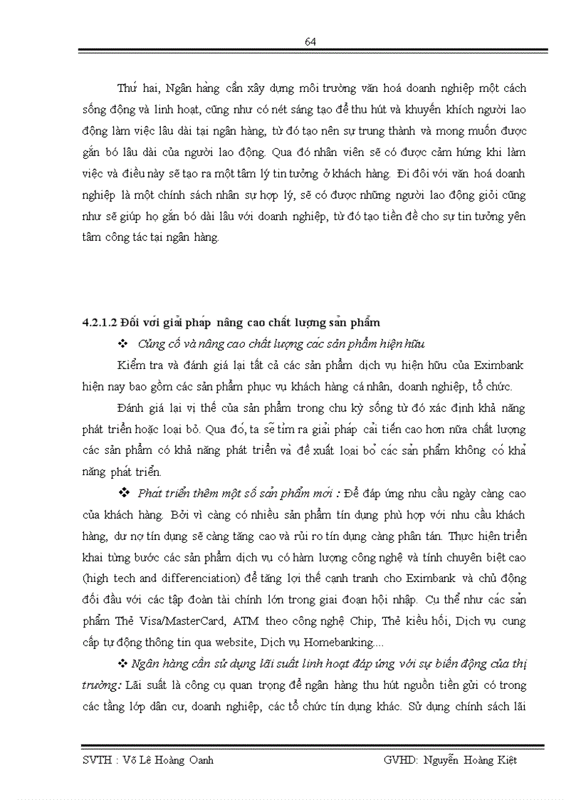 image for page Đo lường mức độ thỏa mãn của khách hàng đối với chất lượng dịch vụ khách hàng cá nhân tại ngân hàng Eximbank trong quý I năm 2010 1