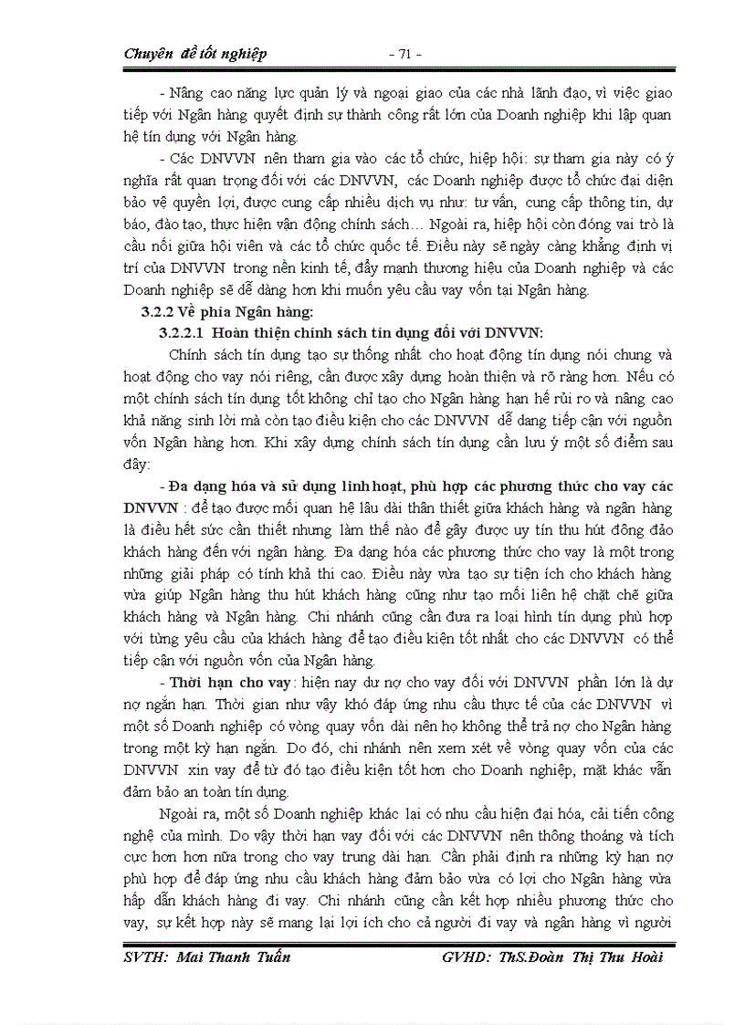 image for page Giải pháp nhằm hoàn thiện hoạt động tín dụng đối với doanh nghiệp vừa và nhỏ ở ngân hàng tmcp kỹ thương việt nam chi nhánh chợ lớn