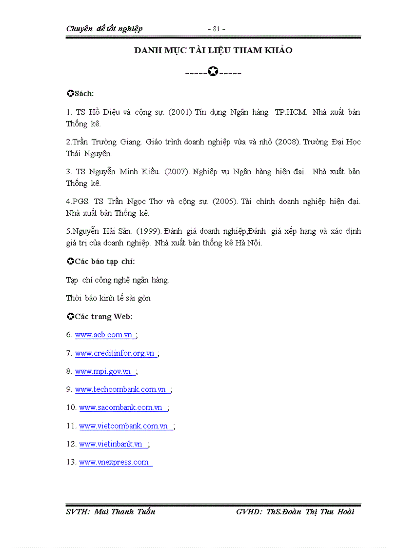 image for page Giải pháp nhằm hoàn thiện hoạt động tín dụng đối với doanh nghiệp vừa và nhỏ ở ngân hàng tmcp kỹ thương việt nam chi nhánh chợ lớn