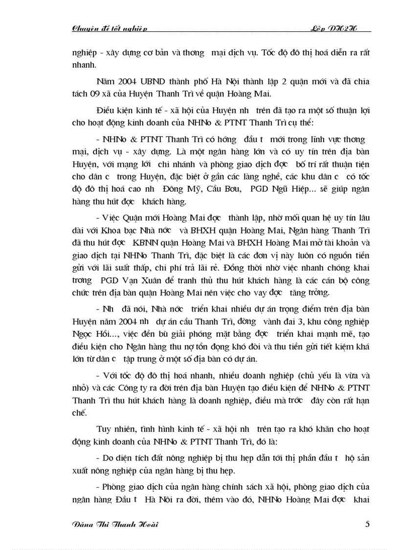 image for page Một số giải pháp nhằm nâng cao hiệu quả cho vay hộ sản xuất tại chi nhánh NHNo PTNT Huyện Thanh Trì 1