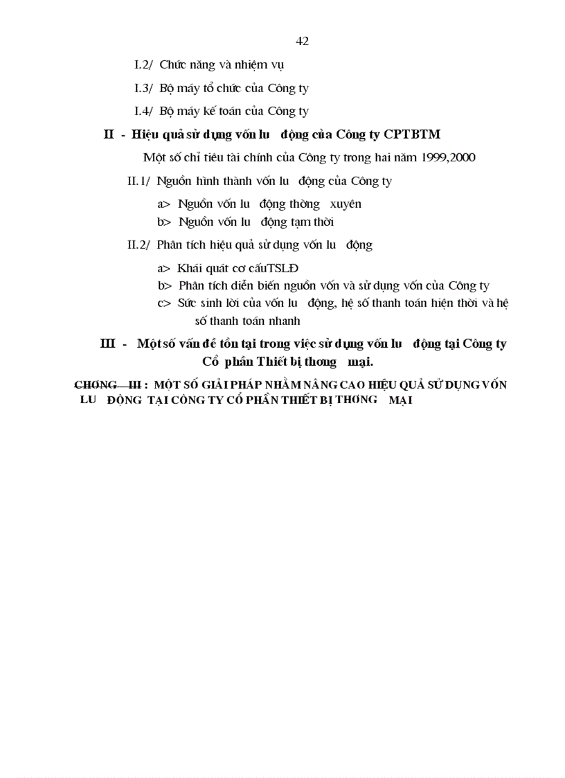image for page Một số giải pháp nhằm nâng cao hiệu quả sử dụng vốn lưu động tại Công ty Cổ phần Thiết bị thương mại