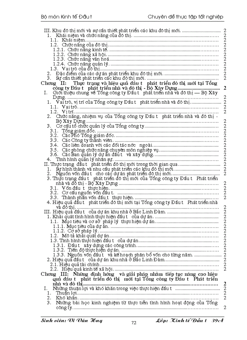 image for page Thực trạng và hiệu quả đầu tư của công ty phát triển đô thị mới tại Tổng công ty đầu tư phát triển nhà và đô thị Bộ Xây Dựng