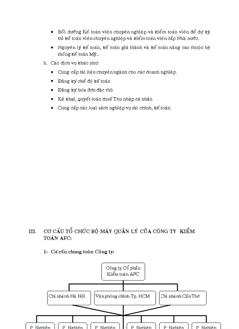 image for page Việc áp dụng thủ tục phân tích trong kiểm toán báo cáo tài chính tại Công ty Cổ phần kiểm toán và tư vấn tài chính kế toán AFC 1