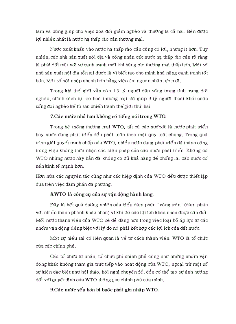 image for page Việt nam trong tiến trình gia nhập WTO cơ hội thách thức