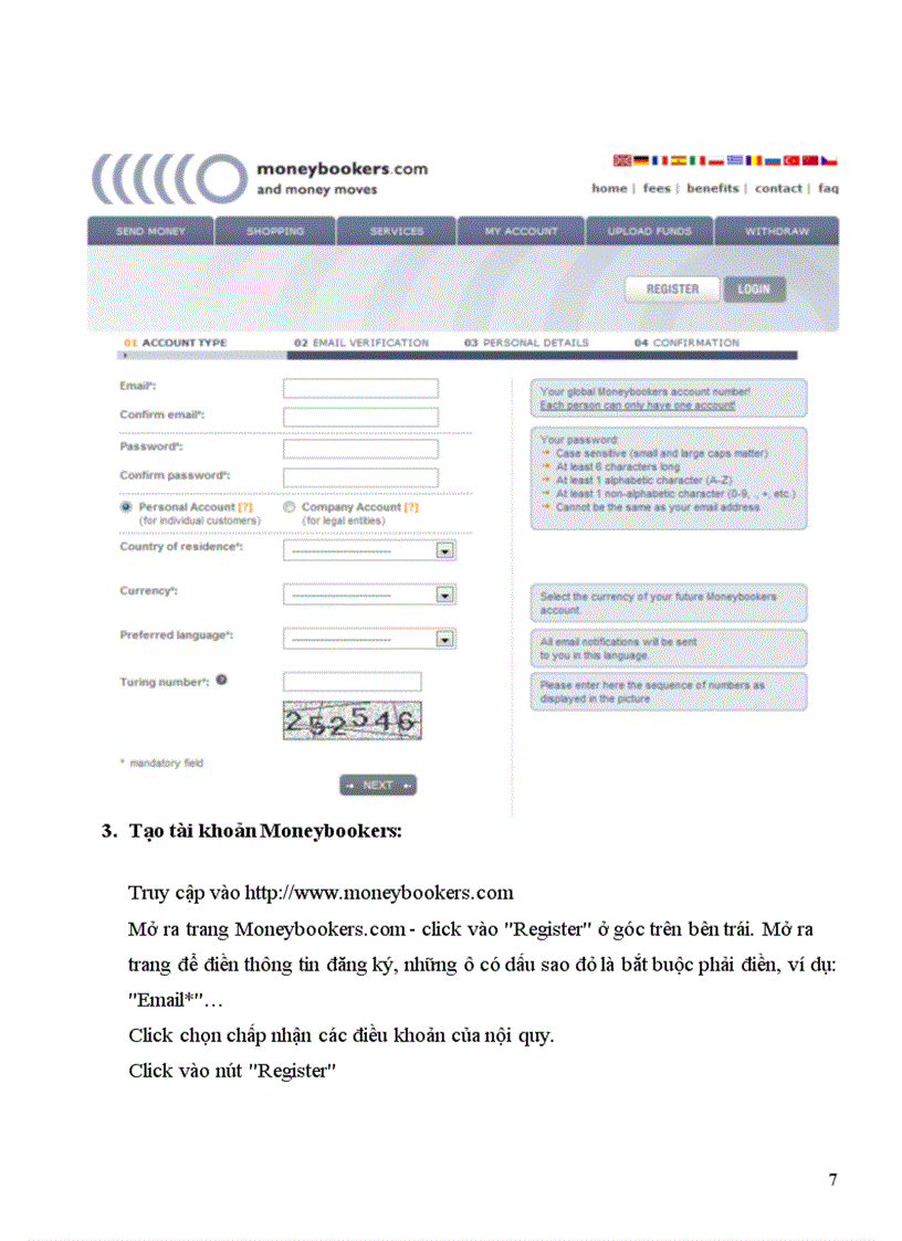 image for page Giới thiệu hệ thống thanh toán trực tuyến moneybookers com