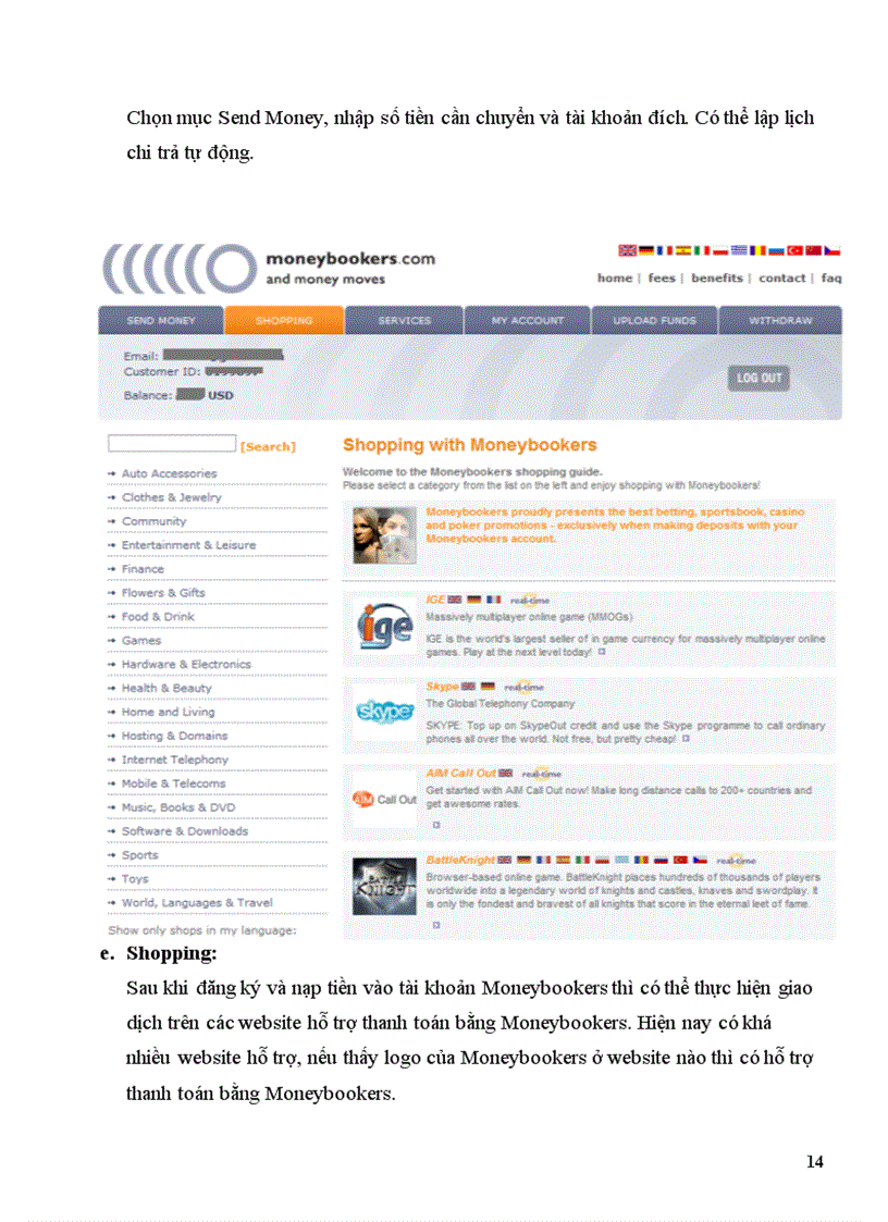image for page Giới thiệu hệ thống thanh toán trực tuyến moneybookers com