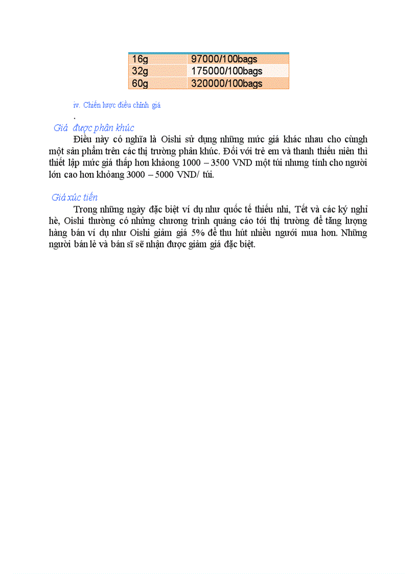 image for page Chiến lược Marketing Mix